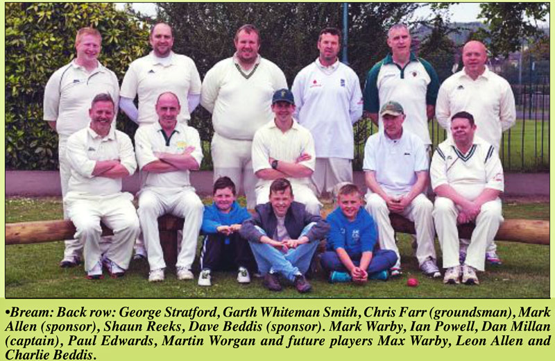 A photo of Bream Cricket team in May 2017