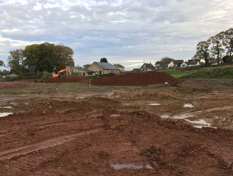 Work on the Sports Grounds progresses