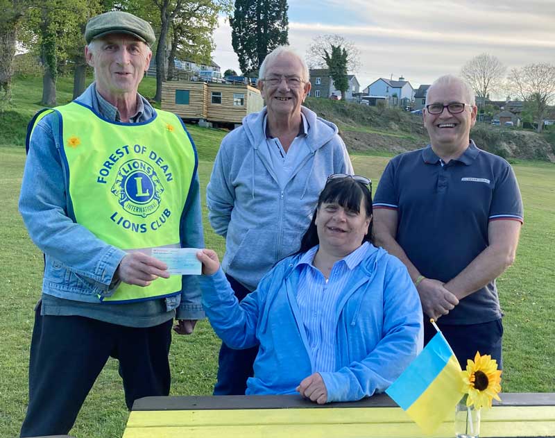 Ukraine fund raisers