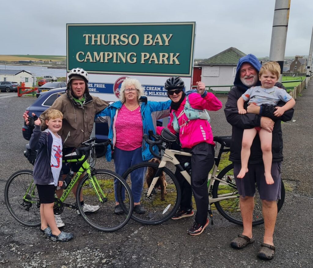 A photo of Elliott and Mandy a Thurso