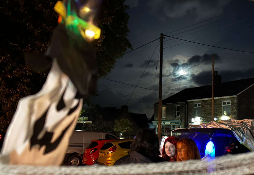 A photo of the full moon.