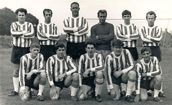 A photo of Bream Amateurs football team 1965-66 season.