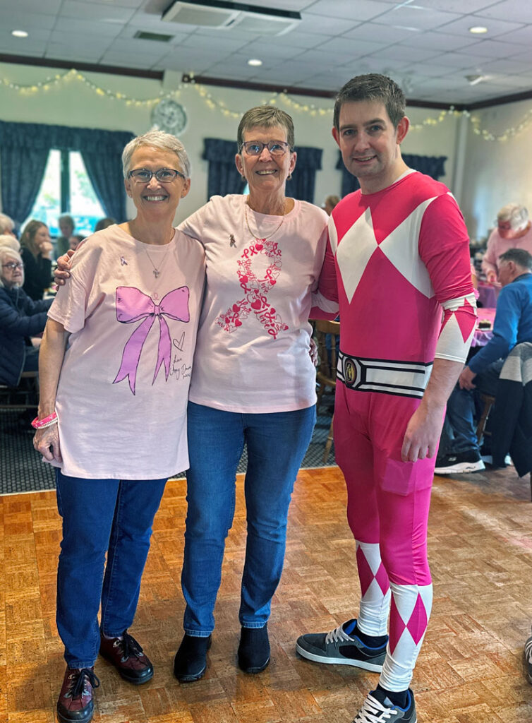 A photo of guests at the Coffee Morning
