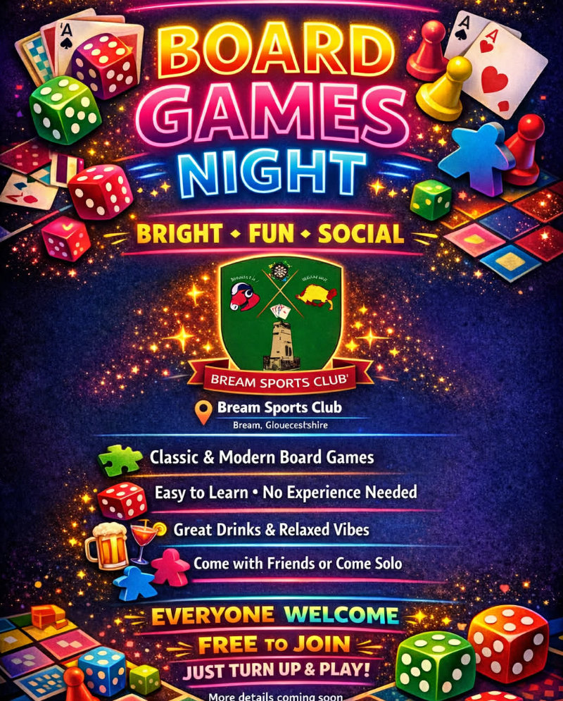 An image for Board Games Night Poster