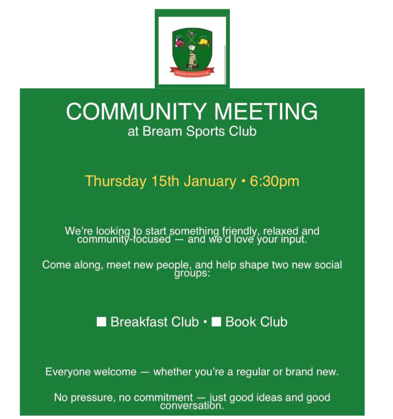 Image for Community Meeting Poster