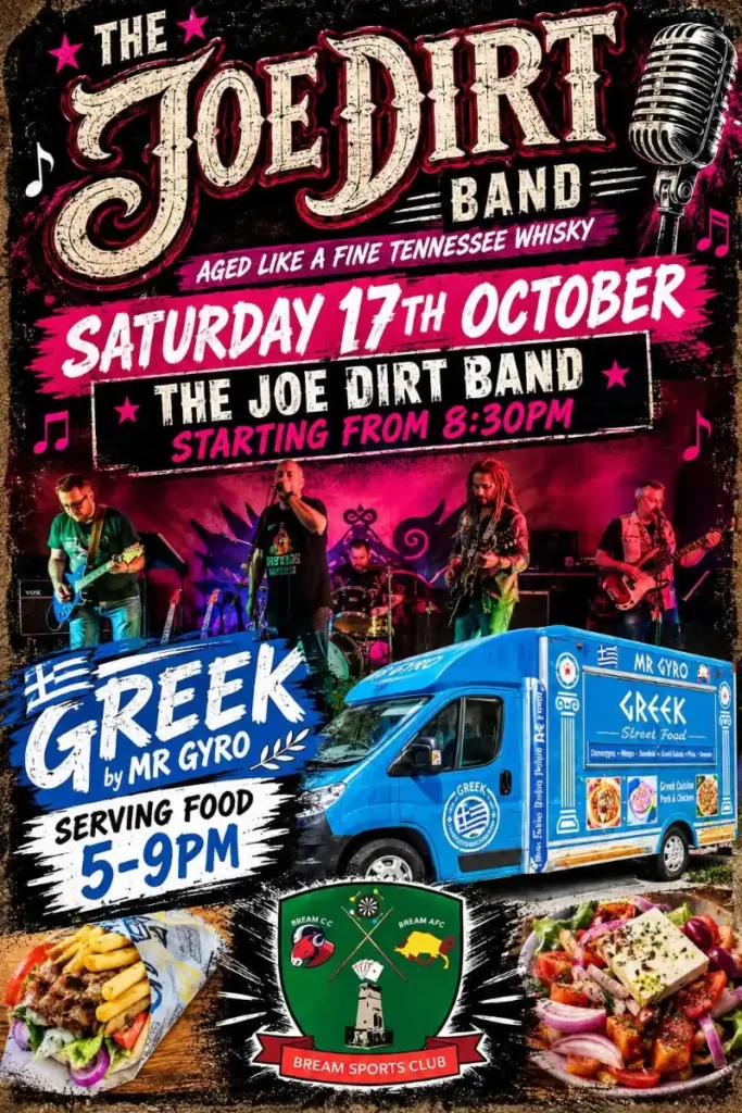 A poster for The Joe Dirt Band